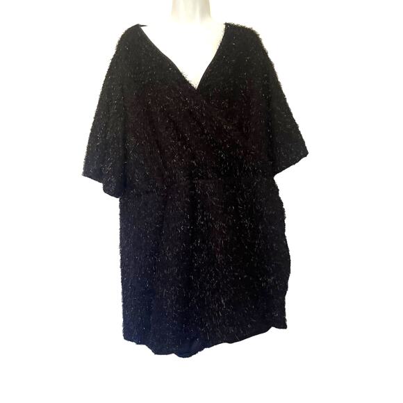 Smash+Tess x Hilary Duff Tinsel Skorty Romper Sz 3X Metallic Festival Clean Girl - Picture 1 of 11